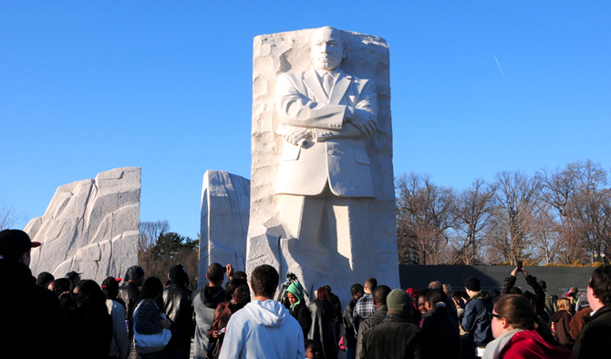 Dr. Martin Luther King Jr.'s Memorial Sculpture in Washington DC, by a ...